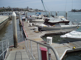Dock in Newport Harbor