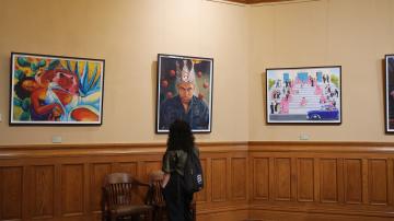 Chicano Collection Art Exhibit at the Old Orange County Courthouse