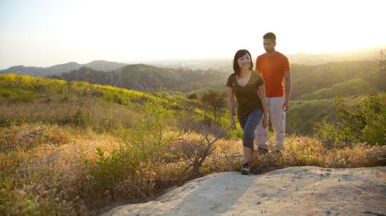 Stroll through Santiago Oaks Regional Park