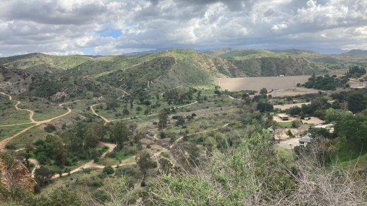 Santiago Oaks trails