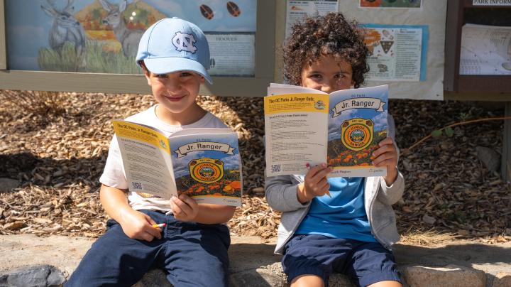 Participants of the OC Parks Jr. Ranger Program.