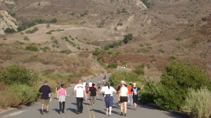 After work fitness hike.