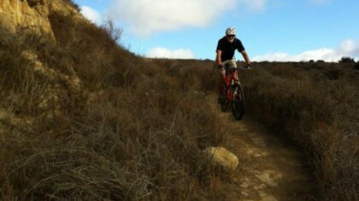 Biking in Weir Canyon