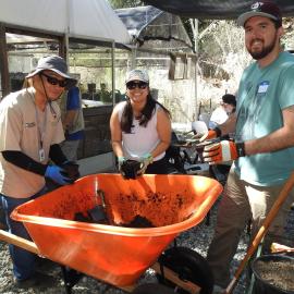 Mixing Soil for Planting