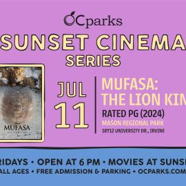 Mufasa: The Lion King at Mason Regional Park