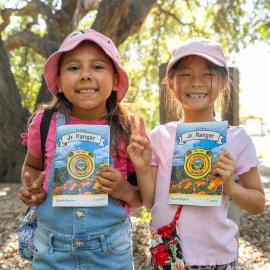 Participants of the OC Parks Jr. Ranger Program.