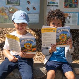 Participants of the OC Parks Jr. Ranger Program.