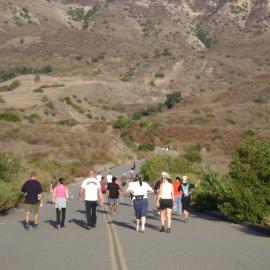 After work fitness hike