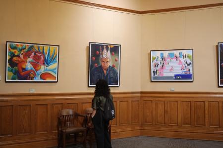 Chicano Collection Art Exhibit at the Old Orange County Courthouse