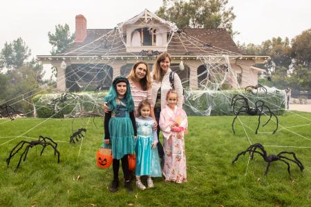 Visitors at Heritage Hill Historical Park for Fall-O-Ween