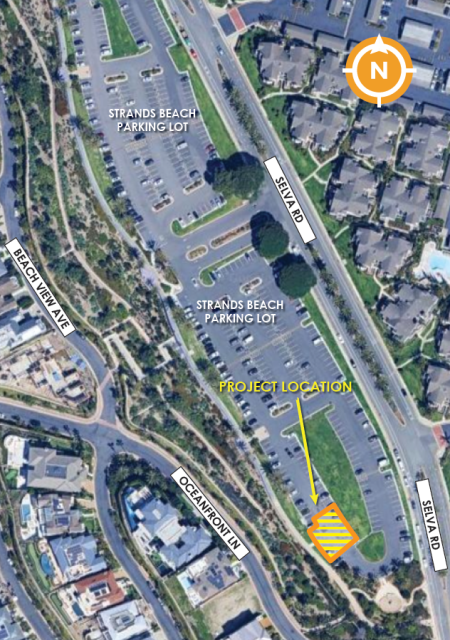 Strands Parking Lot Construction